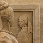 Three-dimenional artwork.