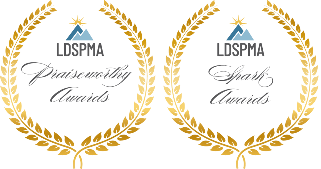 praiseworthy awards logo and spark awards logo side by side