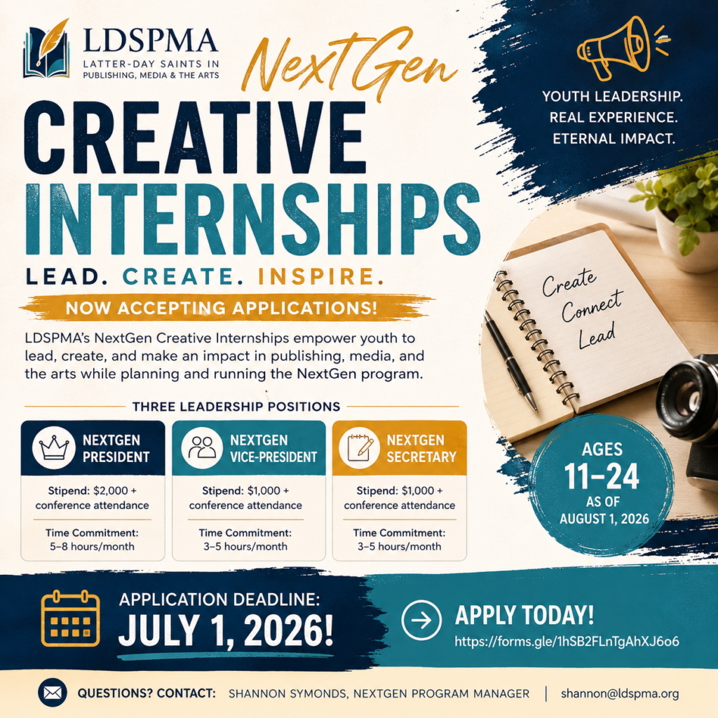 details for the LDSPMA NextGen Creative Internship Program